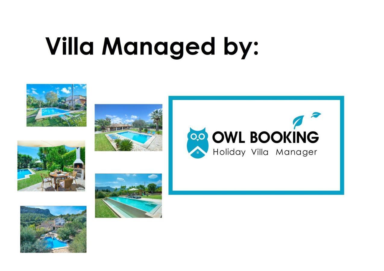 Owl Booking Villa Siquier - Luxury Retreat With Mountain Views بويينسا المظهر الخارجي الصورة